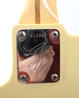 1973 Fender Jazz Bass black blocks olympic white