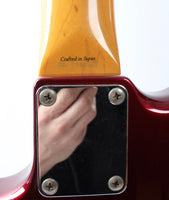 2001 Fender Jazzmaster 66 Reissue candy apple red