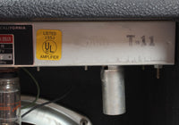 1977 Fender Musicmaster Bass Amp silverface