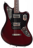 2007 Fender Jaguar Special JGS HH gun metal red burst