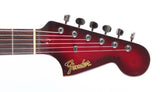2007 Fender Jaguar Special JGS HH gun metal red burst