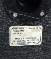 1988 Marshall Lead 4x12" 1960B 300w black