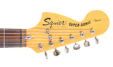 1996 Squier Super-Sonic blue sparkle