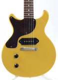 2001 Epiphone Les Paul Junior DC Lefty tv yellow