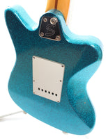 1996 Squier Super-Sonic blue sparkle