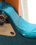 1996 Squier Super-Sonic blue sparkle
