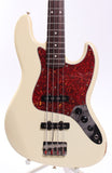 1984 Squier by Fender Jazz Bass 62 Reissue vintage white