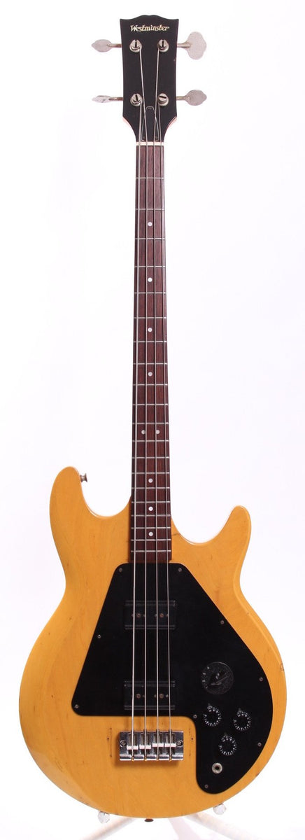 1976 Westminster Ripper Bass natural – Yeahman's Vintage & Used Guitars