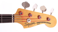 1984 Squier Precision Bass 62 Reissue Medium Scale vintage white