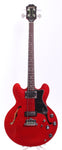 1999 Epiphone Rivoli II Bass cherry red