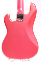1985 Squier Precision Bass 62 Reissue Medium Scale all metallic pink