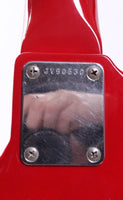 1984 Squier JV Contemporary Series PJ Bass torino red