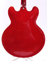 1999 Epiphone Rivoli II Bass cherry red