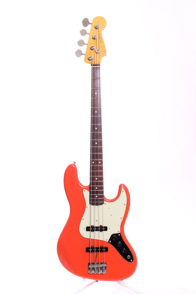 1999 Fender Japan Jazz Bass '62 Reissue fiesta red