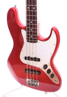 1999 Fender Jazz Bass 62 Reissue candy apple red
