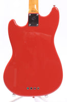 2009 Fender Mustang Bass 66 Reissue fiesta red