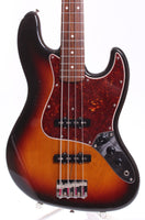 1982 Squier Jazz Bass 62 Reissue sunburst