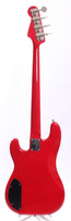 1984 Squier JV Contemporary Series PJ Bass torino red