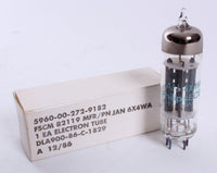 1986 JAN Philips ECG 6X4WA NOS Tube