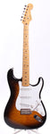 1987 Fender Stratocaster 54 Reissue solid quilt body sunburst NOS