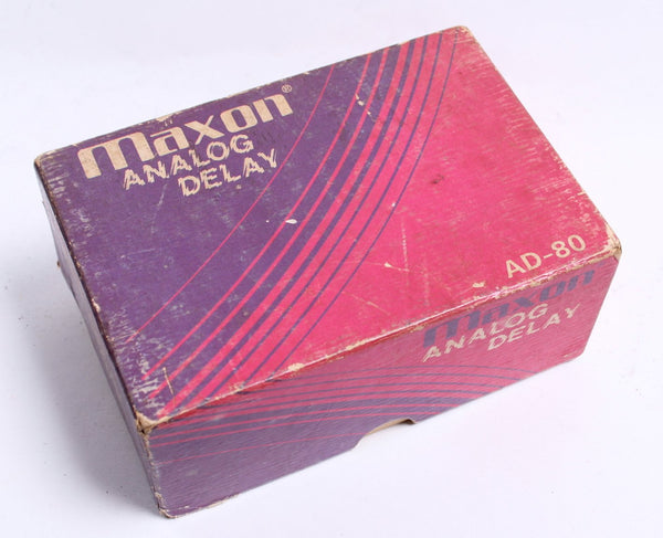 1979 Maxon AD-80 Analog Delay – Yeahman's Vintage & Used Guitars