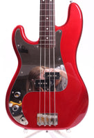 2008 Fender Precision Bass 62 Reissue LEFTY candy apple red