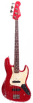 1990s Matsushita Seen Fender Jazz Bass 62 Reissue Replica candy apple red