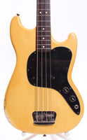 1979 Fender Musicmaster Bass olympic white