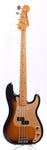 1983 Squier by Fender JV Series Precision Bass '57 Reissue sunburst