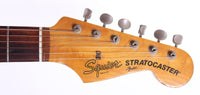 1983 Squier by Fender '62 Reissue Stratocaster JV Series sunburst
