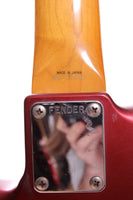 1988 Fender Japan Precision Bass '62 Reissue candy apple red