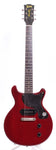 1989 Burny Les Paul Junior DC cherry red