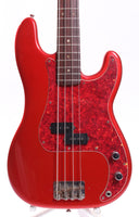 1966 Fender Precision Bass candy apple red