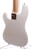 1993 Squier by Fender Japan Precision Bass olympic white