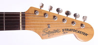 1983 SQUIER BY FENDER '62 REISSUE STRATOCASTER JV SERIES SUNBURST