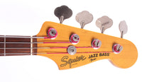 1982 Squier Jazz Bass 62 Reissue sunburst