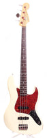 1984 Squier by Fender Jazz Bass 62 Reissue vintage white