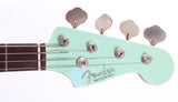 1999 Fender Precision Bass 62 Reissue matching headstock sonic blue