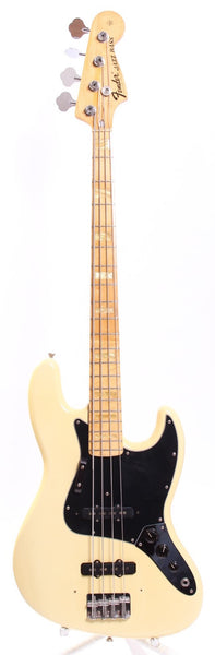 1976 Fender Jazz Bass olympic white