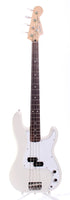 1993 Squier by Fender Japan Precision Bass olympic white