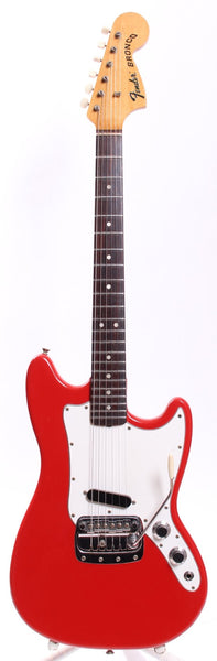 1968 Fender Bronco fiesta red