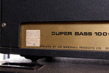 1973 Marshall Super Bass Amplifier with 4x12" Cabinet