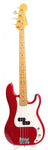 2000 Fender Precision Bass 57 Reissue candy apple red