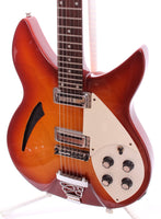 1980s Academy Rickenbacker 330 Replica jetglo