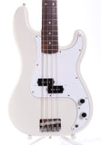 1993 Squier by Fender Japan Precision Bass olympic white