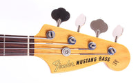 2009 Fender Mustang Bass 66 Reissue fiesta red
