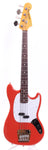 2009 Fender Mustang Bass 66 Reissue fiesta red