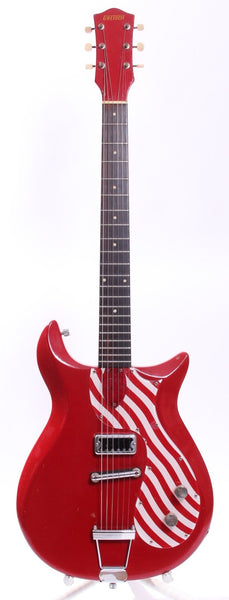 1962 Gretsch Corvette Twist 6109 peppermint red
