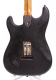 1973 Fender Stratocaster black over olympic white