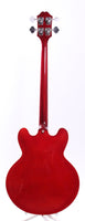 1999 Epiphone Rivoli II Bass cherry red